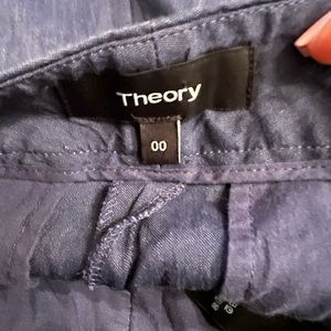 Theory jean shorts